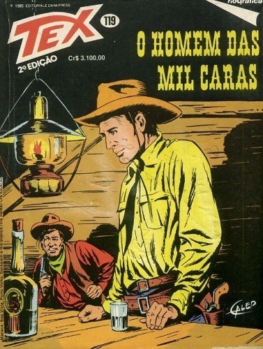 Tex Nº 119: O Homem das Mil Caras
