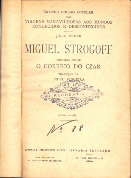 Miguel Strogoff - O Correio de Czar (Primeira Parte)