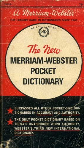 The New Merriam-Webster Pocket Dictionary