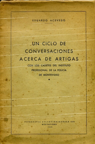 Un Ciclo de Conversaciones Acerca de Artigas (Ciclo de Conversas sobre Artigas)