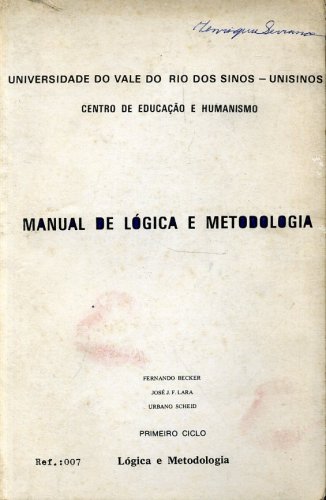 Manual de Lógica e Metodologia