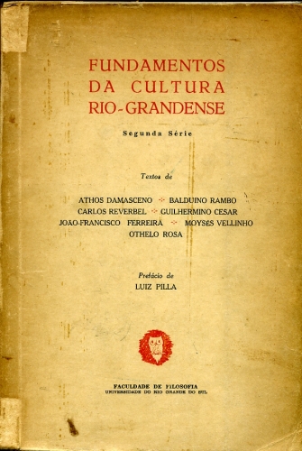 Fundamentos da Cultura Rio-Grandense (Segunda Série)