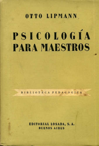 Psicología para Maestros