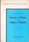 Iniciação à Filologia e à Lingüística Portuguesa