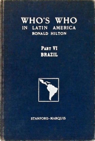 Whos Who in Latin American - Vol. 4