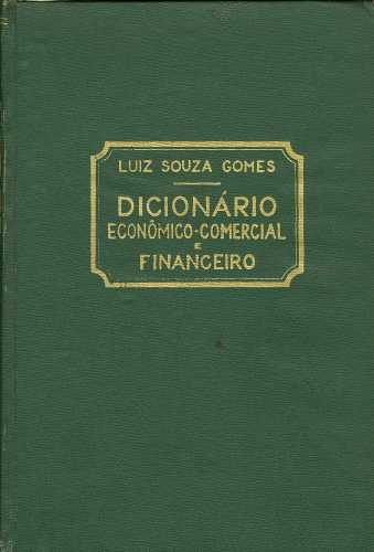 Dicionário Econômico-Comercial e Financeiro