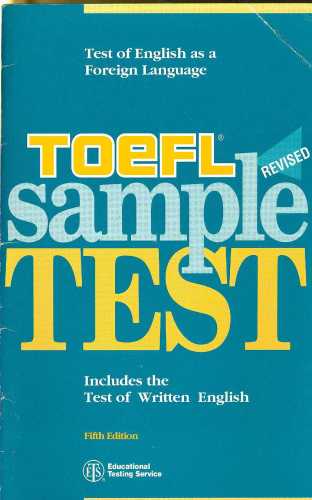 Toefl Sample Test