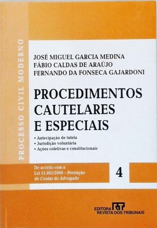 Procedimentos Cautelares e Especiais