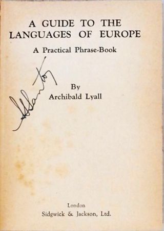 A Guide to the Languages of Europe