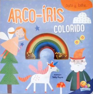 Agite e Brilhe: Arco-Íris Colorido