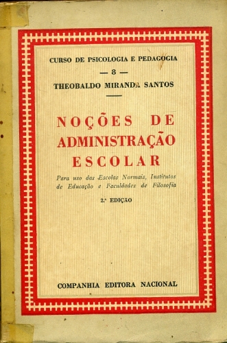 Noções de Administração Escolar