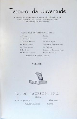 Coleção Tesouro da Juventude - Em 18 Volumes
