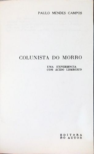 Colunista do Morro