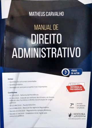 Manual de Direito Administrativo