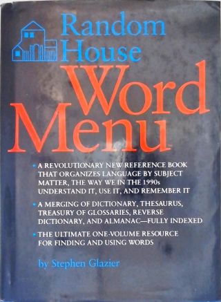 Random House Word Menu