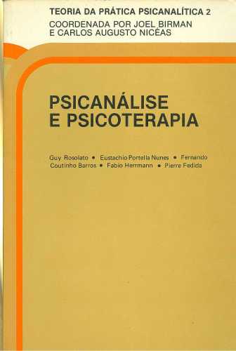 Psicanálise e Psicoterapia