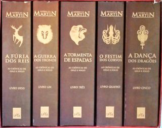 As Crônicas De Gelo E Fogo (caixa Com 5 Volumes)