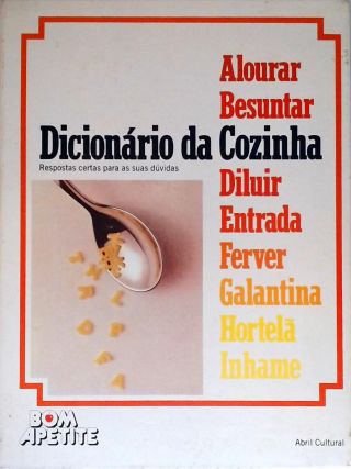 Dicionário Da Cozinha