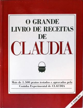 O Grande Livro De Receitas De Claudia