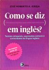 Como Se Diz ... Em Inglês?
