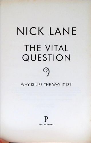 The Vital Question