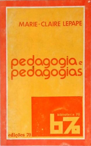 Pedagogia e Pedagogias