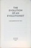 The Evolution of an Evolutionist