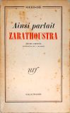 Ainsi Parlait Zarathoustra