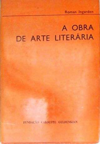 A Obra de Arte Literária