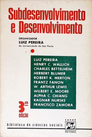 Subdesenvolvimento E Desenvolvimento