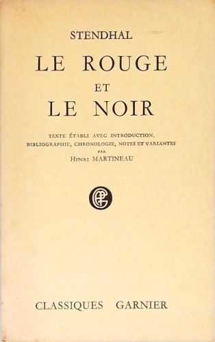Le Rouge et le Noir (O Vermelho e o Negro)