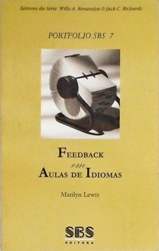 Feedback em Aulas de Idiomas