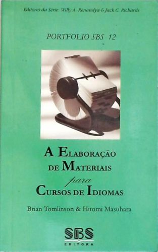 A Elaboração de Materiais para Curso de Idiomas