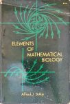 Elements Of Mathematical Biology