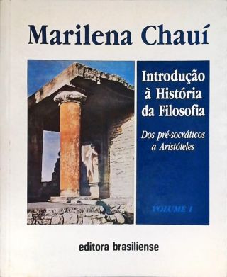 Introdução À História Da Filosofia - Vol. 1