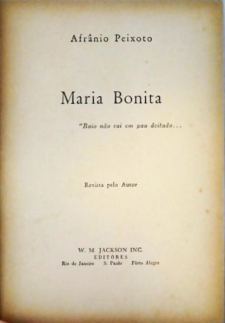Maria Bonita