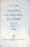 Investigación de la Naturaleza y Causas de la Riqueza de las Naciones
