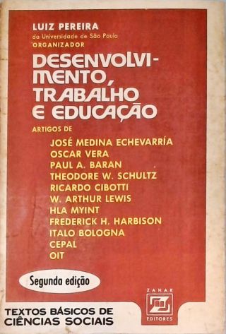 Desenvolvimento, Trabalho e Educação