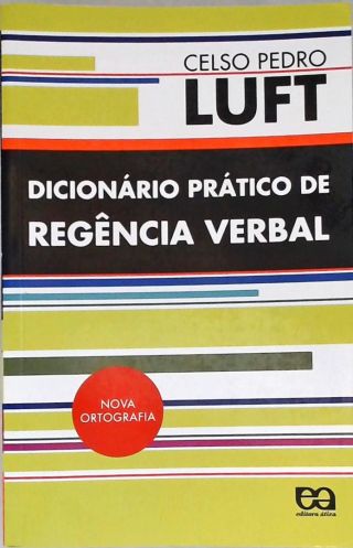 Dicionário Prático De Regência Verbal