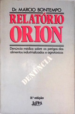 Relatório Orion