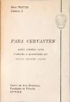 Para Cervantes