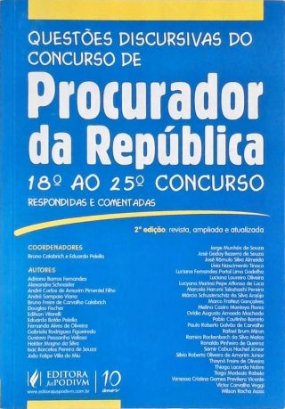 Questões Discursivas do Concurso de Procurador da República