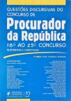 Questões Discursivas do Concurso de Procurador da República
