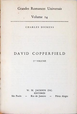 David Copperfield - Vol. 2