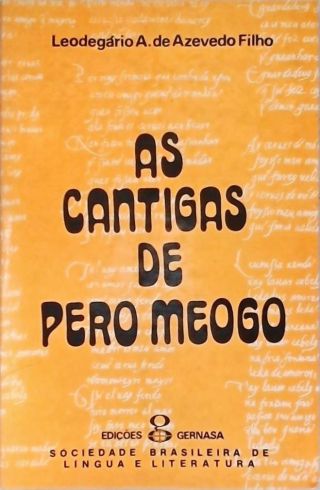 As Cantigas De Pero Meogo
