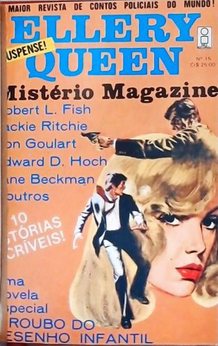 Mistério Magazine de Ellery Queen Nºs 15, 16 e 17