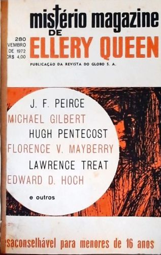 Mistério Magazine De Ellery Queen Nºs 280, 281 e 282