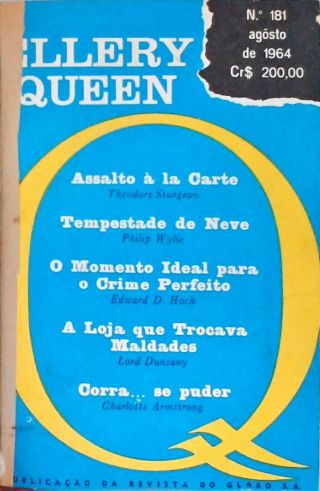 Misterio Magazine De Ellery Queen Nºs 181, 182 e 183