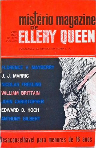 Mistério Magazine de Ellery Queen Nºs 286, 287 e 288