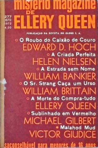 Mistério Magazine De Ellery Queen Nºs 277, 278 e 279